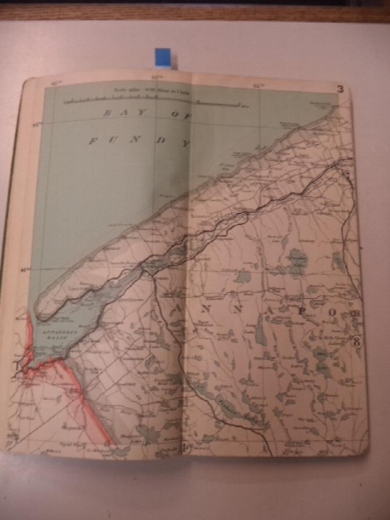 Map Of The Province Of Nova Scotia Showing All County Boundaries   Books014568 3 